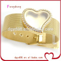 Нержавеющая сталь 316 золотой браслет ювелирных изделий дизайн для девочек